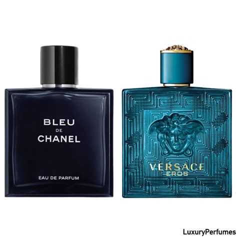bleu de chanel vs versace eros